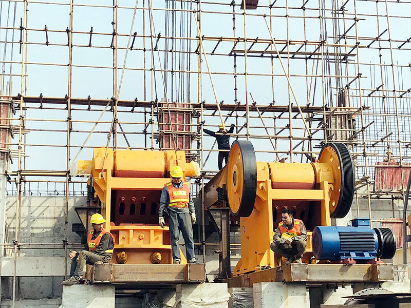 設備安裝即將完成